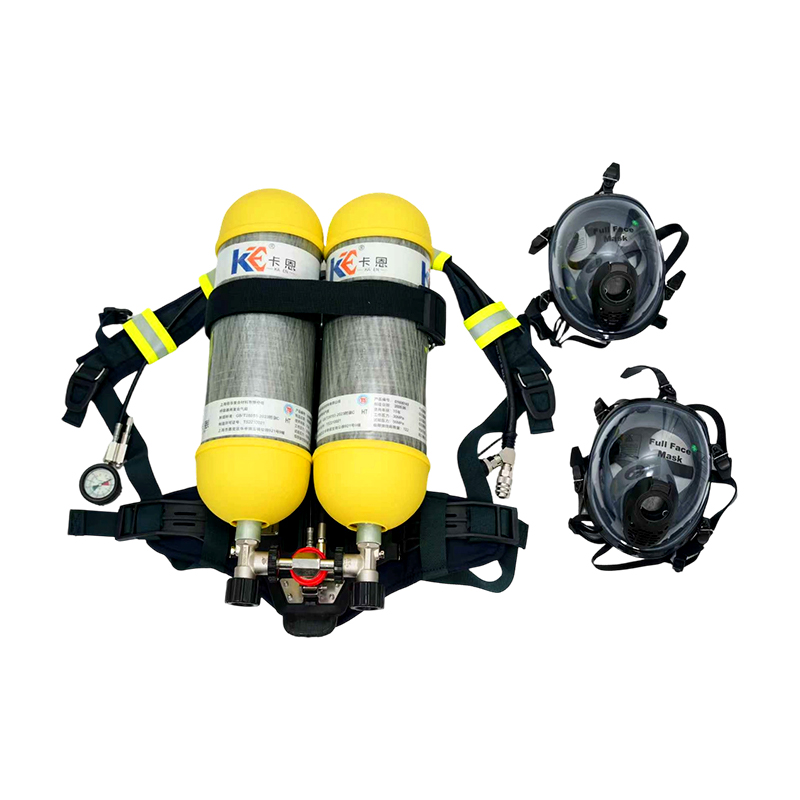 RHZK-6.8L kéthengeres szénszálas, pozitív nyomású légzőkészülék